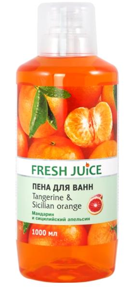 Fresh Juice Пена для ванн Мандарин&Сицилийский апельсин 1 л