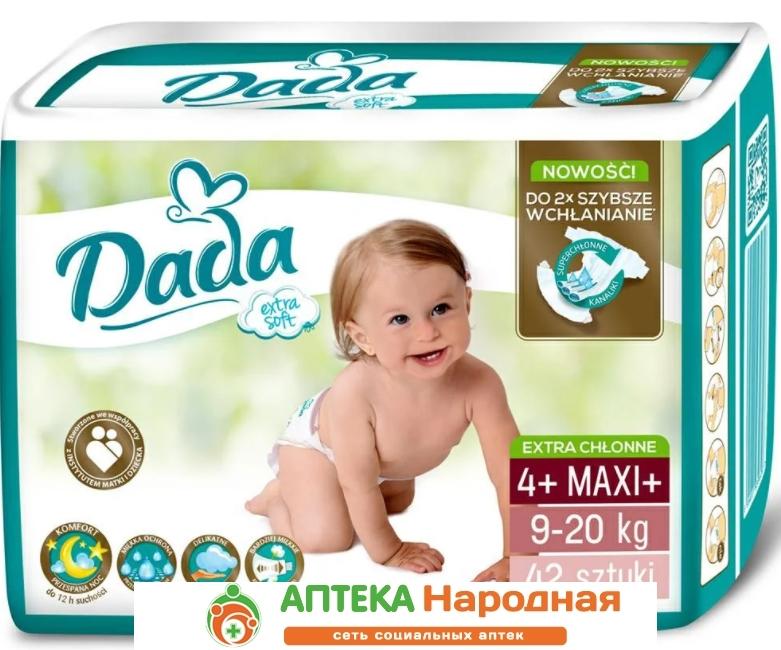 Подг.Dada Extra soft Maxi+ р.4+ (9-20) N42 (Р)