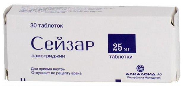 Сейзар таб. 25мг N 30 (Р)