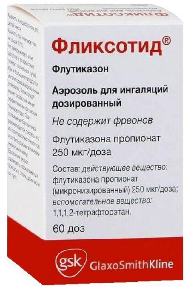 Фликсотид аэр.д/инг.250мкг/доза 60доз (Р)