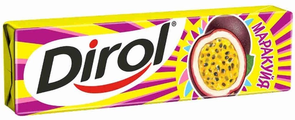 Жевательная резинка Dirol Маракуйя