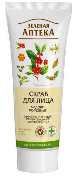 ЗА Скраб д/лица Медово-кофейный 75мл (Р)