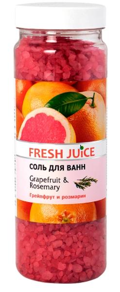 Fresh Juice Соль для ванн Grapefruit&Rosemary (Грейпфрут-Розмарин) 700 г