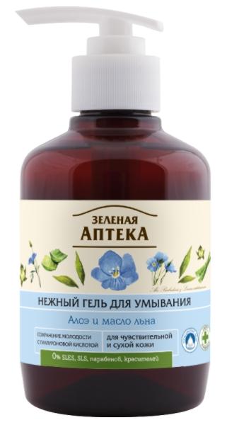 ЗА Гель неж.д/умыв. Алоэ 270мл (Р)