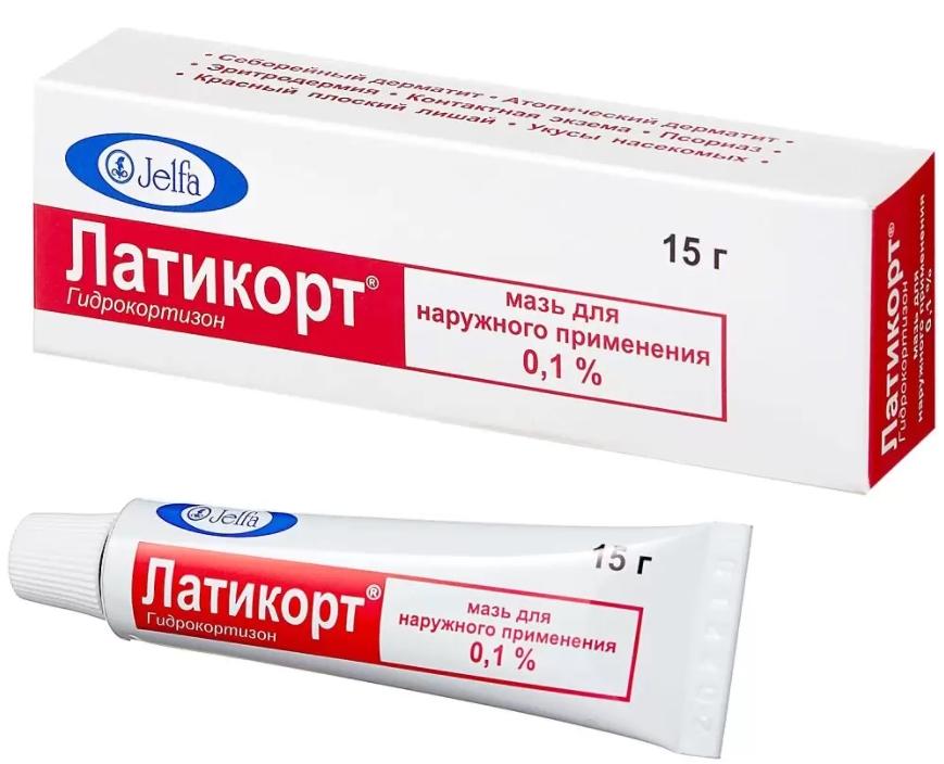 Латикорт мазь 0.1% 15г (Р)#