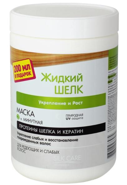 Dr. Sante Жидкий Шелк Маска Укрепление и рост для редеющих и слабеющих волос 1000 мл