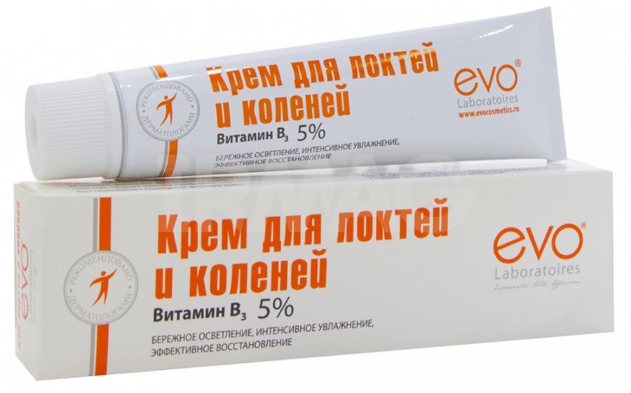Крем EVO д/локт.и колен.осветл.46мл с вит. В3 (Р)