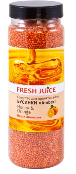 Fresh Juice Средство для ванн Honey&Orange (Мед-Апельсин) 450 г