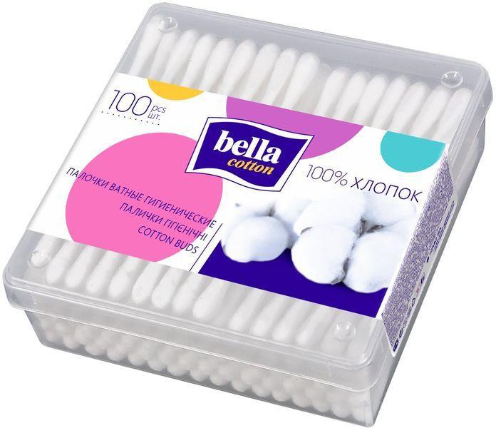 Палочки ватные Bella Cotton N100 (короб.пласт.) (Р)