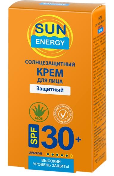 Sun Energy Крем солнцезащитный для лица SPF30 30 мл
