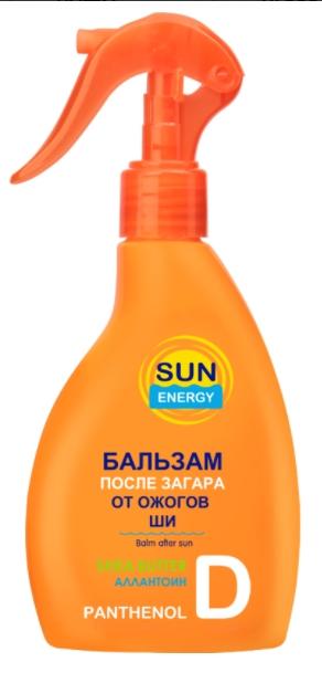 Sun Energy Бальзам после загара с маслом Ши 200 мл