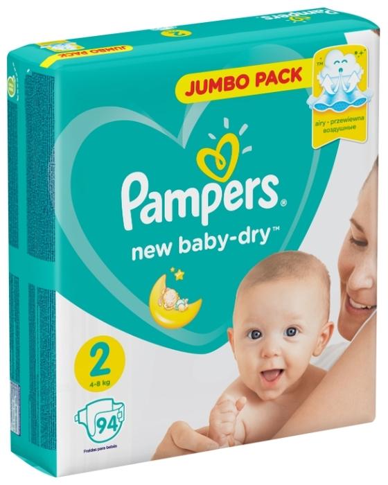 Подг.Pamp. New Baby 2 (4-8) N94 (dry) (Р)