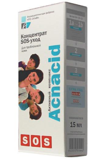 Acnacid Концентрат SOS-уход для проблемной кожи 15 мл