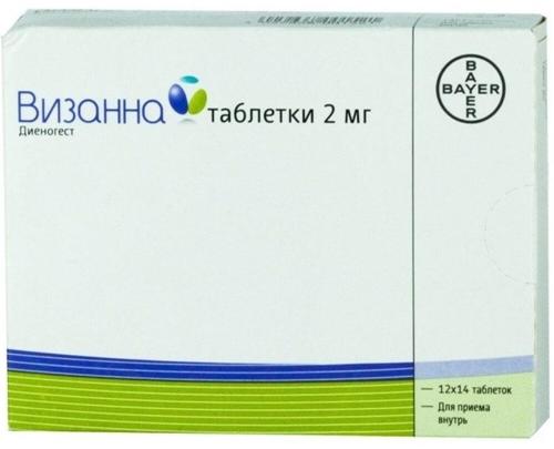 Визанна таб. 2 мг: 168 шт.