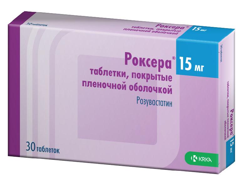 Роксера таб. п/о 15мг N30 (Р)