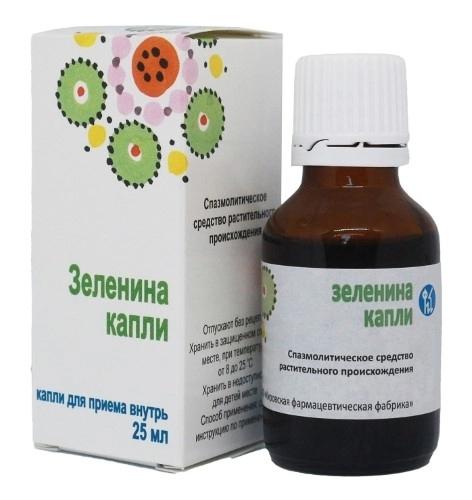 Капли Зеленина 25мл (Р) Кировская