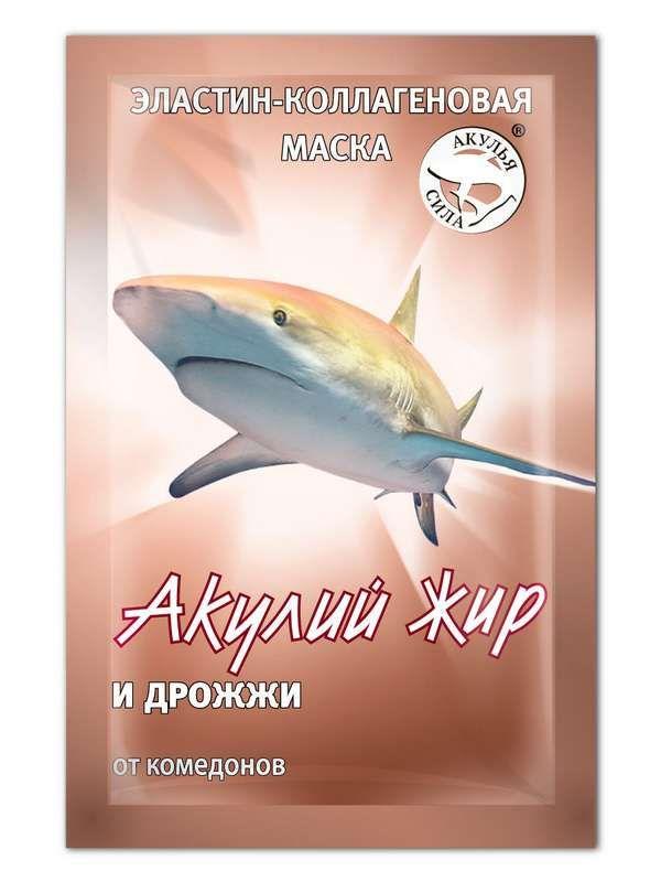 АкулЖир Маска эл.-коллаг. Дрожжи 10мл от камедон.(Р)