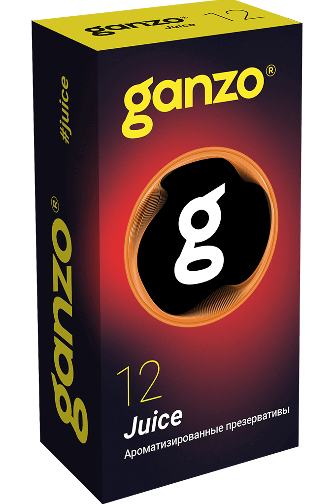 Презерв. Ganzo Juice (аром.) N12 (Р)