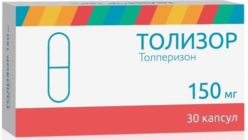 Толизор капс.150мг N30 (P) (Мидокалм)