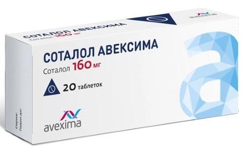 Соталол Авексима таб.160мг N20 (Р)#