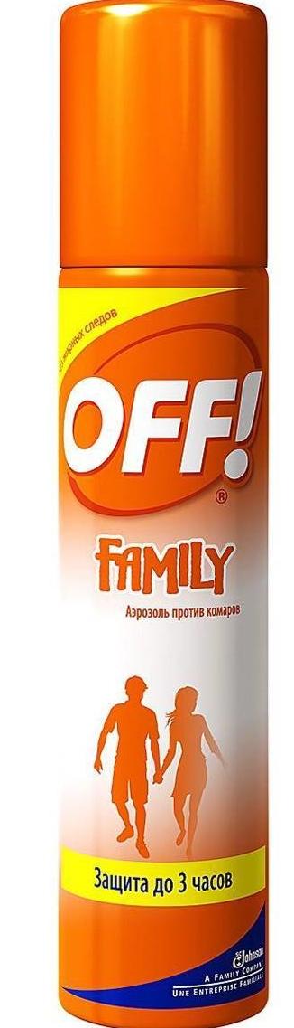 OFF! Аэрозоль Family от комаров 100 мл
