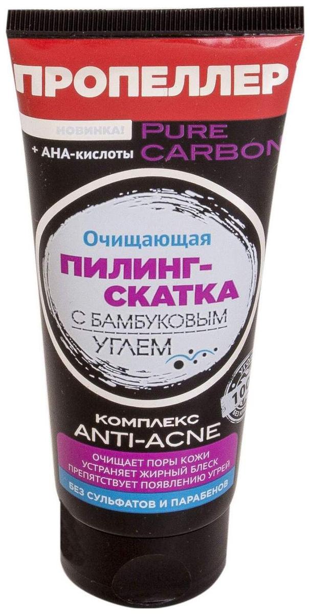 Пропеллер Пилинг-скатка очищ. 100мл с бамбуковым углем