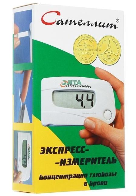 Глюкометр Сателлит (т/пол.N10) (Р)