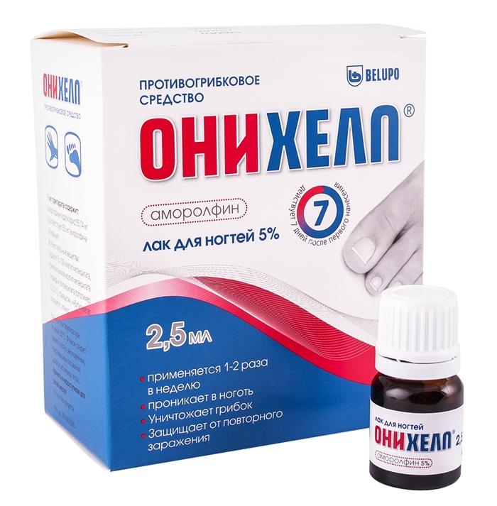 Онихелп лак д/ногтей 5% 2.5мл (спир.салф.N30+пилкиN60+аппликN10)(Р)