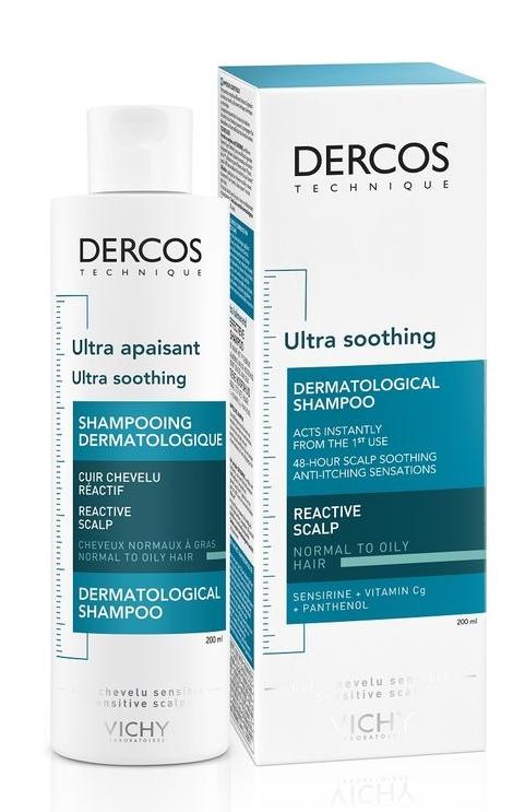 Vichy Dercos Шамп.-уход 200мл Регулирующий д/жирных вол.(Р) М9032601