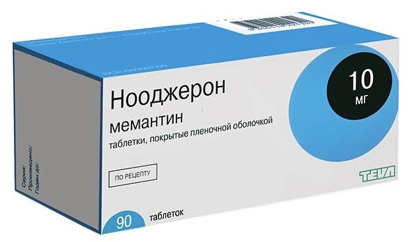 Нооджерон таб.п/о 10мг N90 (Р) Мемантин#