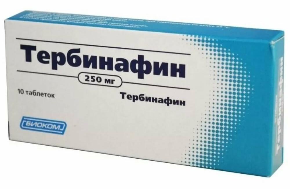Тербинафин таб. 250мг №10