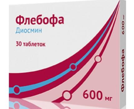 Флебофа таб. 600мг N 30 (Р) (Флебодиа)