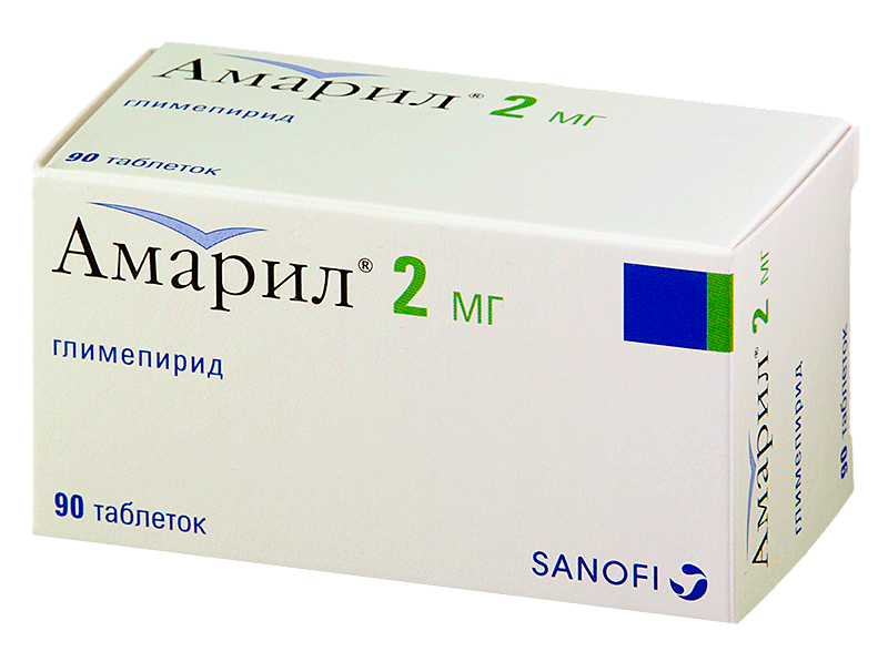 Амарил таб. 2мг N90 (Р)
