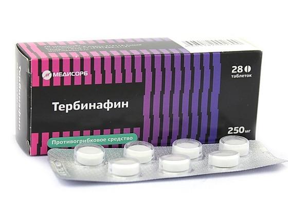Тербинафин таб. 250мг N28 (Р)