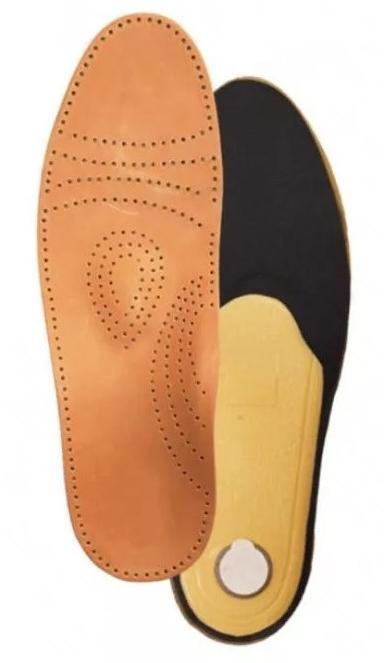 Стельки ортопедические для закрытой обуви р.36 СТ-128 (кожаное покрытие)