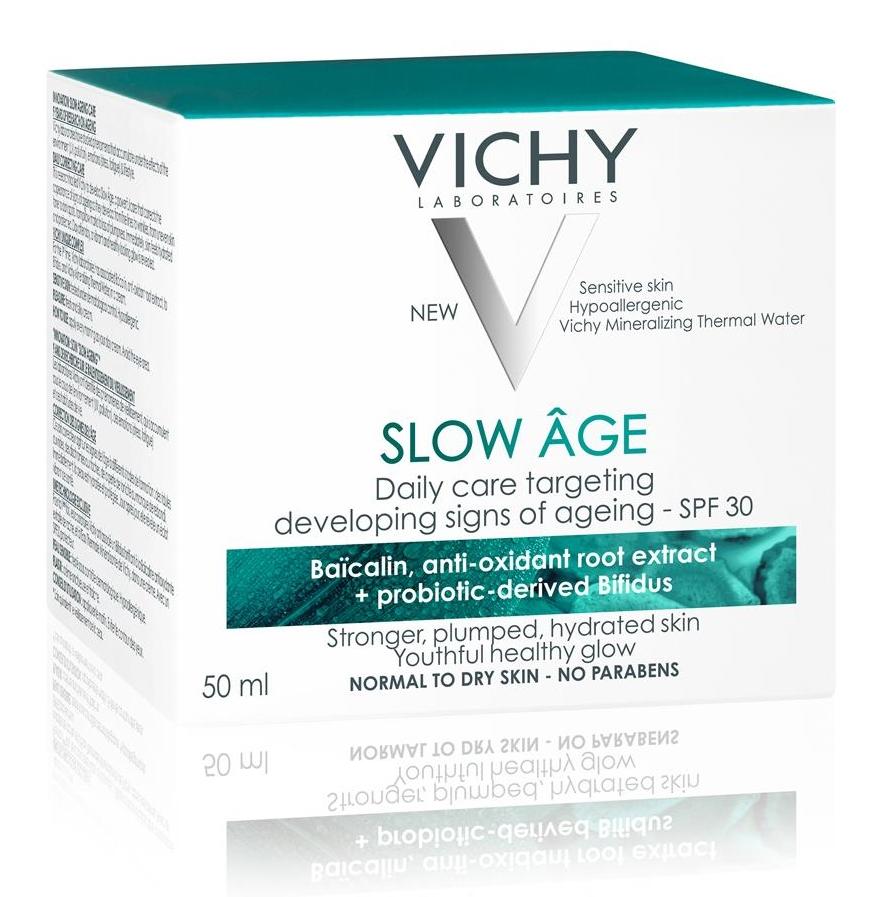 Vichy Slow Age Крем для лица укрепляющий против признаков старения для нормальной и сухой кожи SPF-30 50 мл