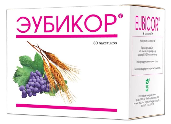 Эубикор пор. 3г N60 (Р) (ПТ)