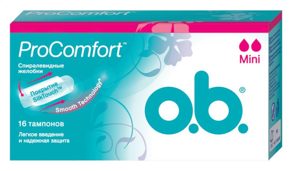 Тампоны o.b.ProComfort мини N16 (Р)