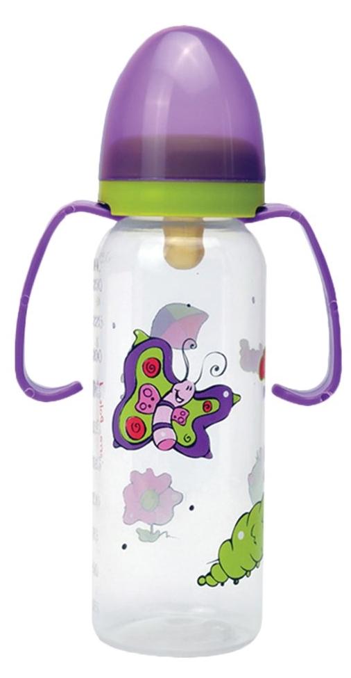 Бутылочка пласт.с сил.соской (604) 60мл (Р)
