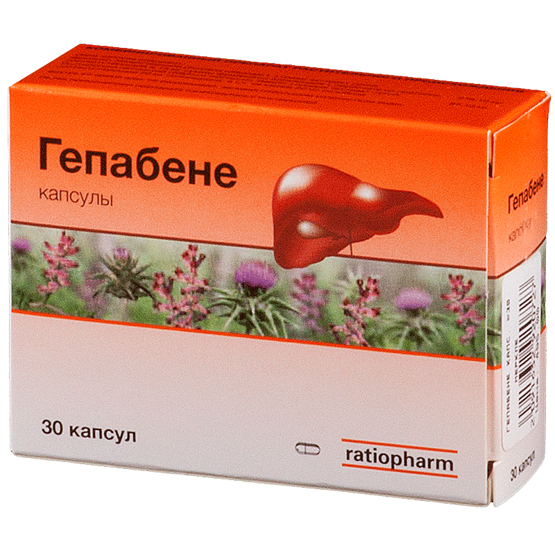 Гепабене капс. N30 (Р)