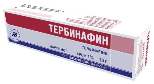Тербинафин крем 1% 15г (Р) Белмед