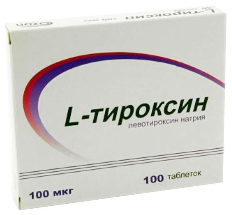 L-Тироксин 0.1мг N100 (Р) Озон#