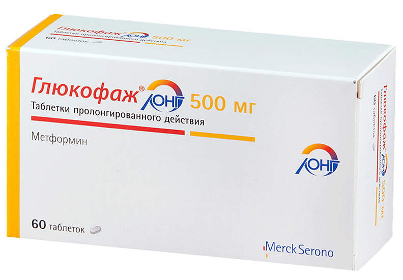 Глюкофаж Лонг таб. 500мг N 60 (Р)#