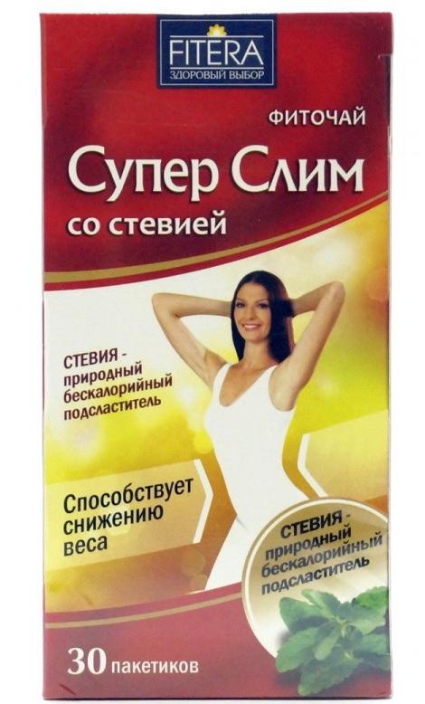 Фиточай Супер Слим Стевия 2 г: 30 шт.