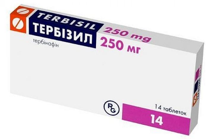 Тербизил таб. 250мг №14