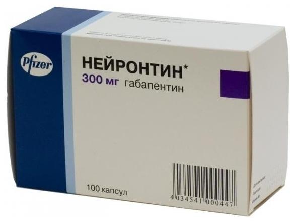 Нейронтин капс. 300мг N100 (Р) (Габапентин)