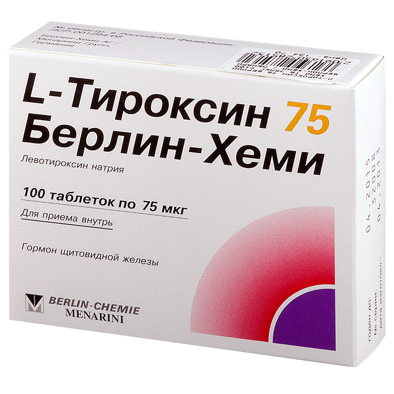 L-Тироксин 75мкг N100 (Р)#