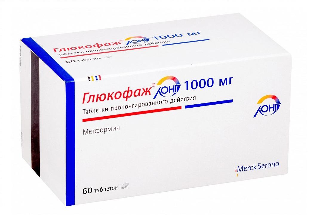 Глюкофаж Лонг таб. 1000мг N60 (Р)#