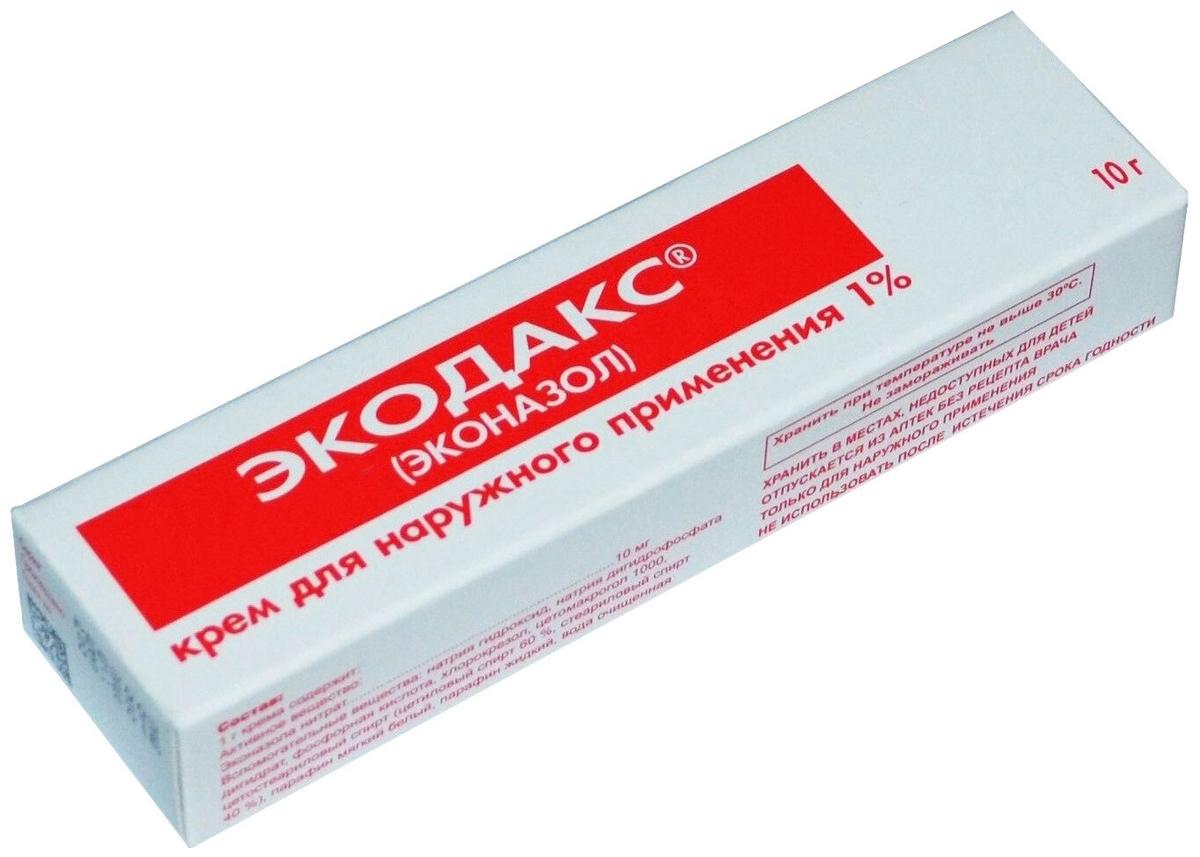 Экодакс крем 1% 10г (Р)