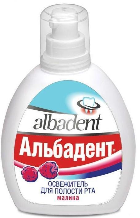 Освежитель д/рта спр."Альбадент" малина 35мл (Р)